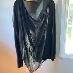All Saints Asymmetrical Blouse